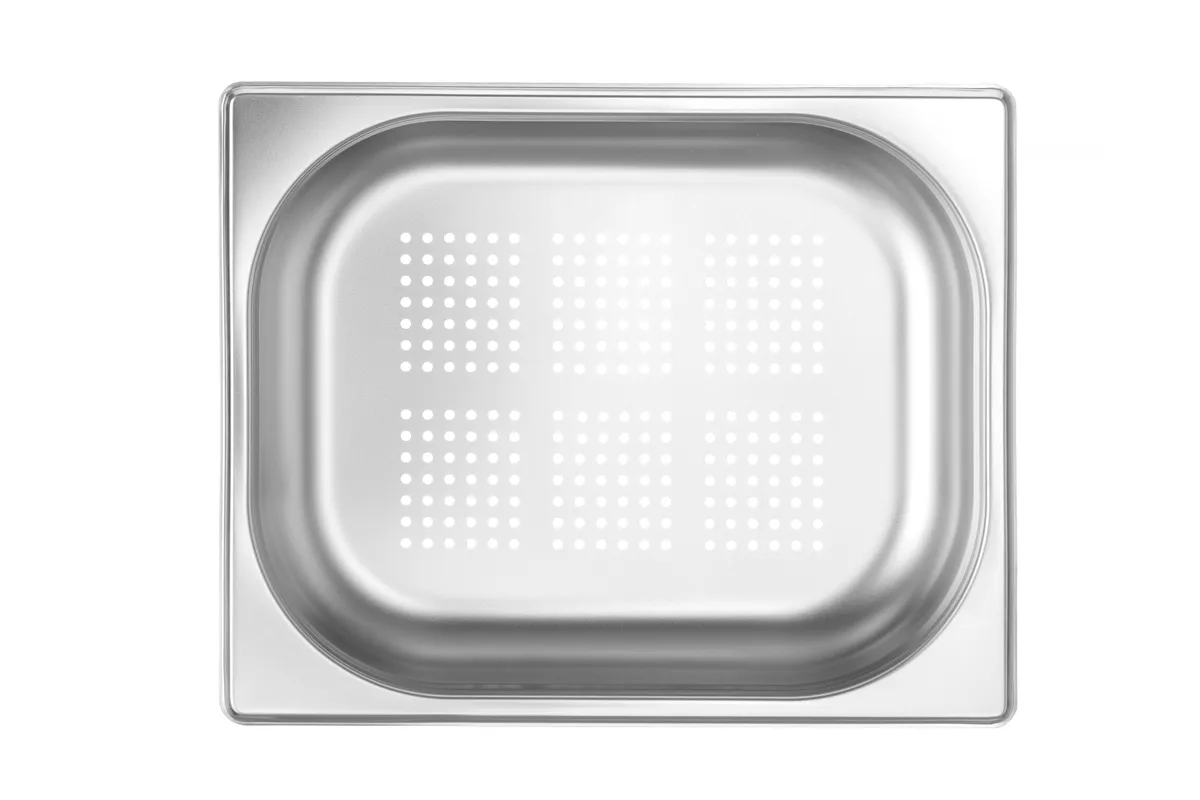 Pojemnik GN 1/2 – perforowany, Kitchen Line, GN 1/2, 4L, 65mm HENDI 807323