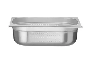 Pojemnik GN 1/2 – perforowany, Kitchen Line, GN 1/2, 6,5L, 100mm HENDI 807330