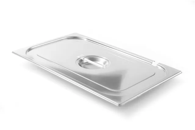 Pokrywka do pojemników GN z wycięciem na chochlę, Kitchen Line, GN 1/1, 530x325mm HENDI 806913
