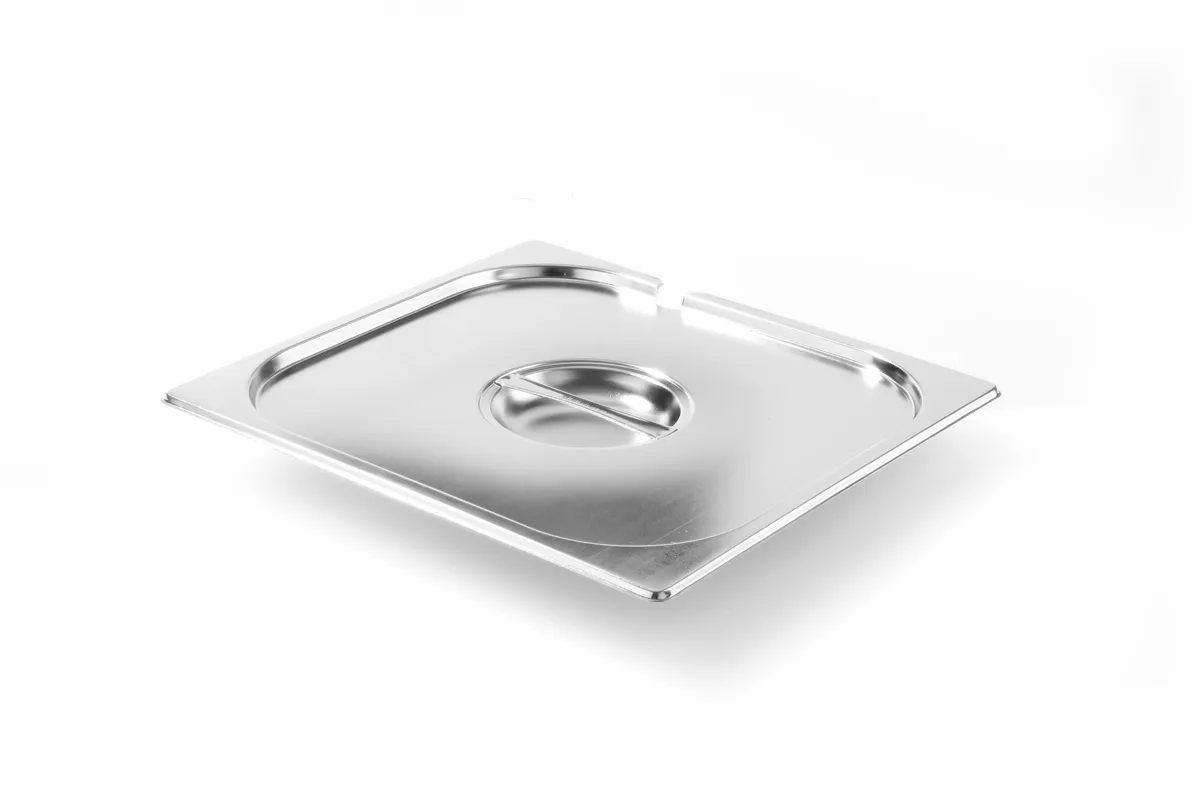 Pokrywka do pojemników GN z wycięciem na chochlę, Kitchen Line, GN 2/3, 354x325mm HENDI 806920