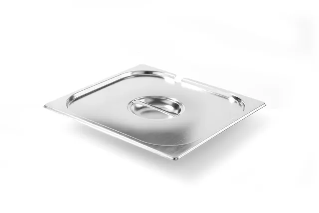 Pokrywka do pojemników GN z wycięciem na chochlę, Kitchen Line, GN 2/3, 354x325mm HENDI 806920