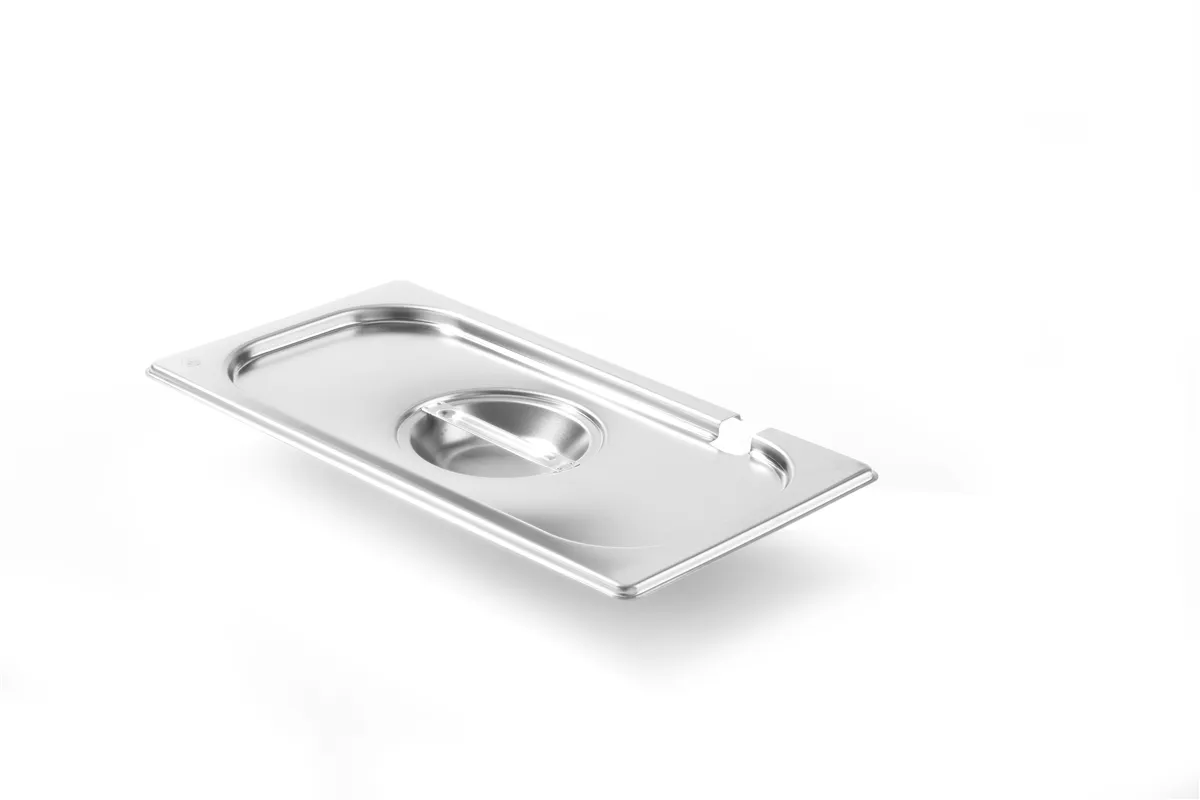 Pokrywka do pojemników GN z wycięciem na chochlę, Kitchen Line, GN 1/3, 325x176mm HENDI 806944