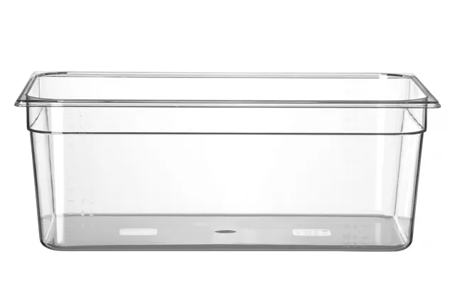 Pojemnik GN 1/1 z poliwęglanu, Profi Line, GN 1/1, 24L, transparentny, 530x325x200mm HENDI 861202