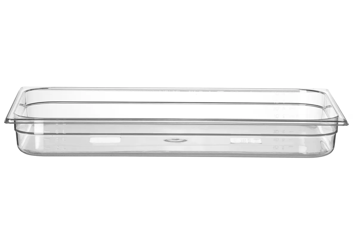 Pojemnik GN 1/1 z poliwęglanu, Profi Line, GN 1/1, 9L, transparentny, 530x325x65mm HENDI 861233