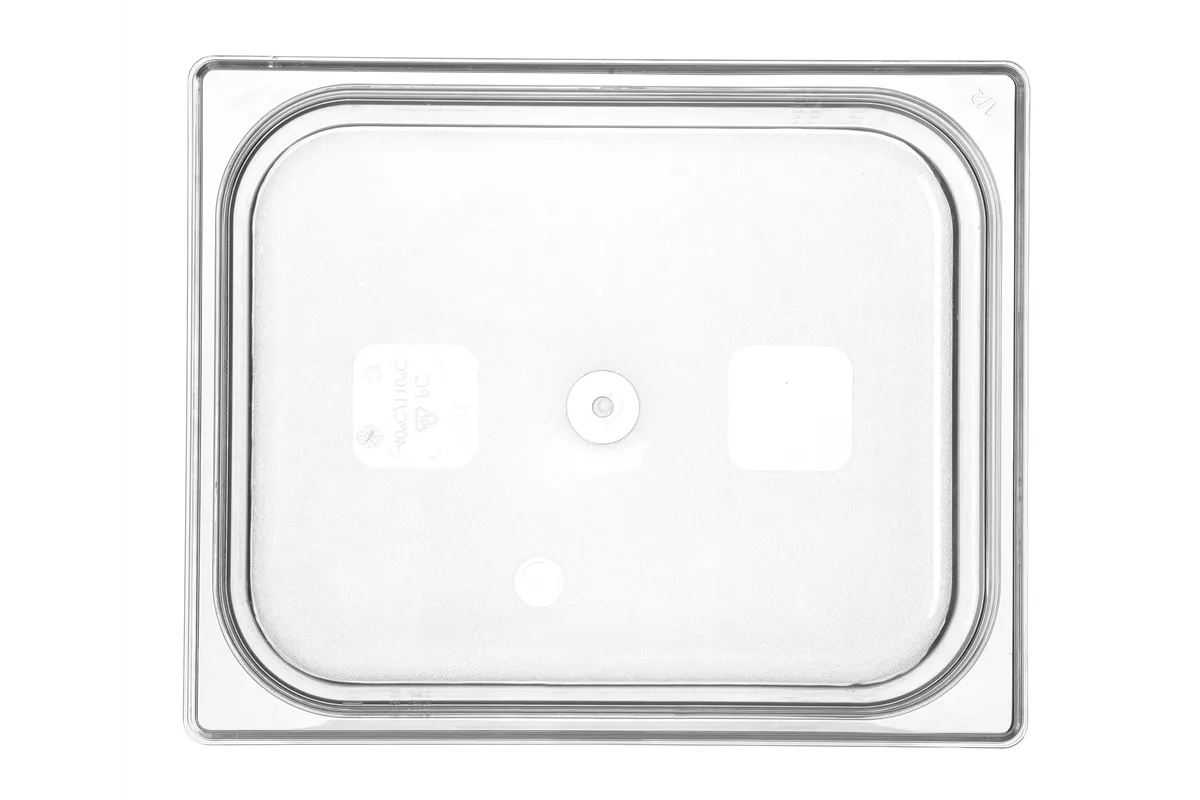 Pojemnik GN 1/2 z poliwęglanu, Profi Line, GN 1/2, 6,5L, transparentny, 325x265x100mm HENDI 861424