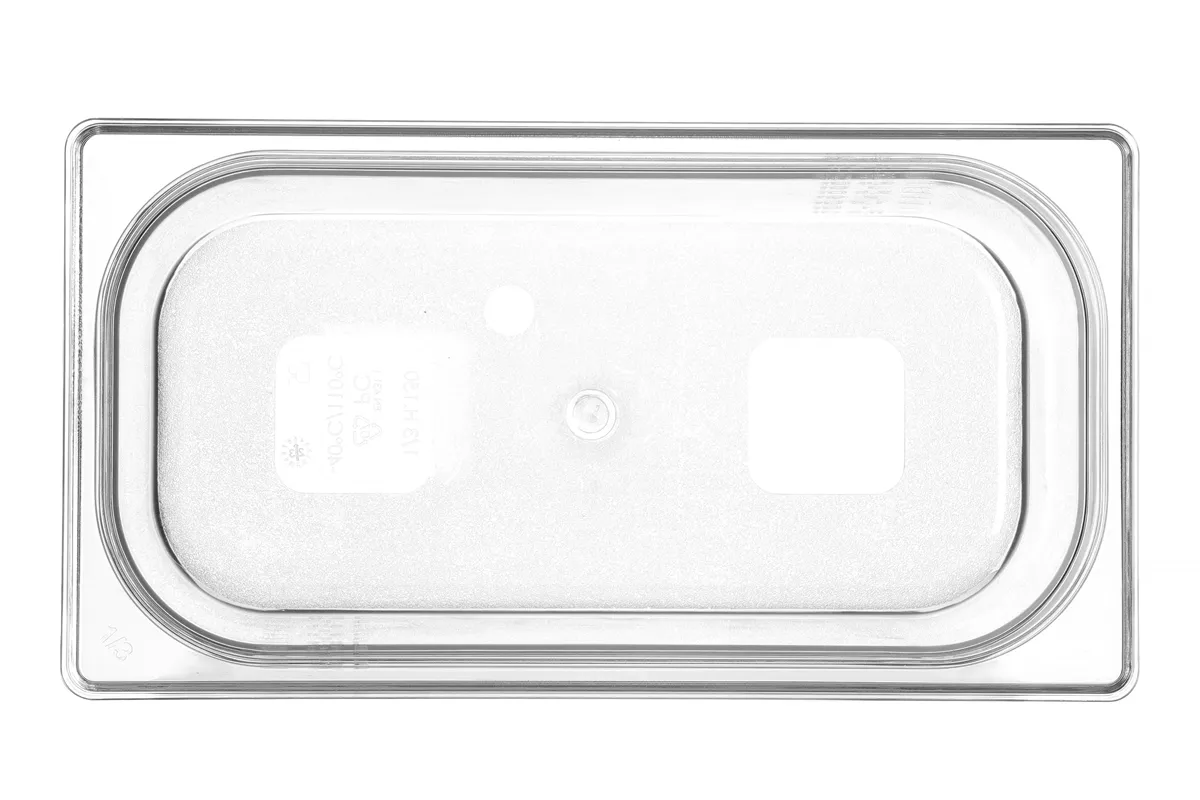 Pojemnik GN 1/3 z poliwęglanu, Profi Line, GN 1/3, 5,7L, transparentny, 325x176x150mm HENDI 861516