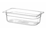 Pojemnik GN 1/3 z poliwęglanu, Profi Line, GN 1/3, 4L, transparentny, 325x176x100mm HENDI 861523