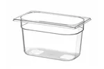 Pojemnik GN 1/4 z poliwęglanu, Profi Line, GN 1/4, 5,5L, transparentny, 265x162x200mm HENDI 861608