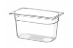 Pojemnik GN 1/4 z poliwęglanu, Profi Line, GN 1/4, 4L, transparentny, 265x162x150mm HENDI 861615
