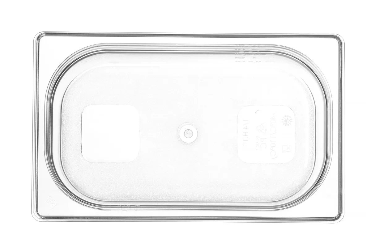 Pojemnik GN 1/4 z poliwęglanu, Profi Line, GN 1/4, 2,8L, transparentny, 265x162x100mm HENDI 861622