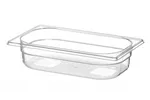 Pojemnik GN 1/4 z poliwęglanu, Profi Line, GN 1/4, 1,8L, transparentny, 265x162x65mm HENDI 861639