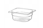 Pojemnik GN 1/6 z poliwęglanu, Profi Line, GN 1/6, 1L, transparentny, 176x162x65mm HENDI 861738