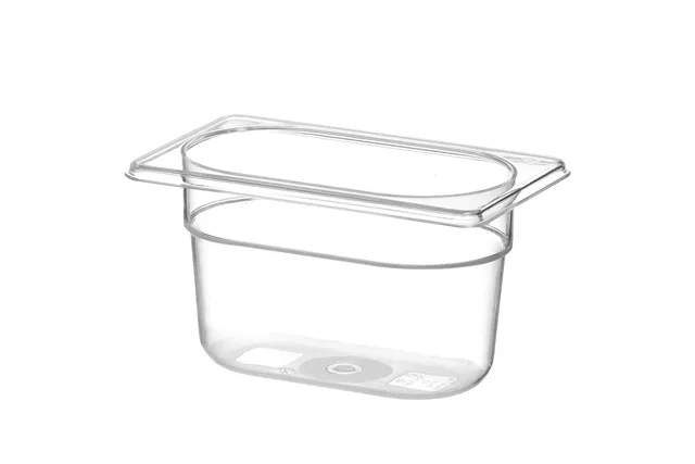 Pojemnik GN 1/9 z poliwęglanu, Profi Line, GN 1/9, 1L, transparentny, 176x108x100mm HENDI 861820