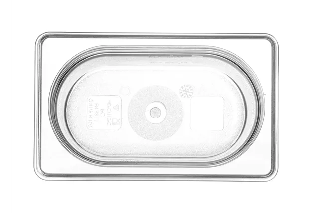 Pojemnik GN 1/9 z poliwęglanu, Profi Line, GN 1/9, 1L, transparentny, 176x108x100mm HENDI 861820