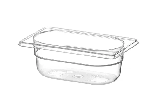 Pojemnik GN 1/9 z poliwęglanu, Profi Line, GN 1/9, 0,6L, transparentny, 176x108x65mm HENDI 861837