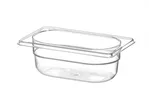 Pojemnik GN 1/9 z poliwęglanu, Profi Line, GN 1/9, 0,6L, transparentny, 176x108x65mm HENDI 861837