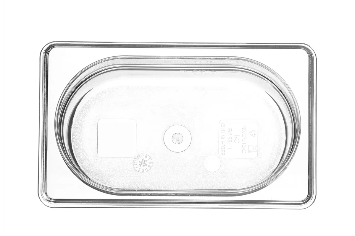 Pojemnik GN 1/9 z poliwęglanu, Profi Line, GN 1/9, 0,6L, transparentny, 176x108x65mm HENDI 861837
