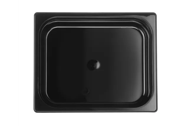 Pojemnik GN 1/2 z czarnego poliwęglanu, Profi Line, GN 1/2, 4L, czarny, 325x265x65mm HENDI 862438