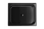 Pojemnik GN 1/2 z czarnego poliwęglanu, Profi Line, GN 1/2, 4L, czarny, 325x265x65mm HENDI 862438