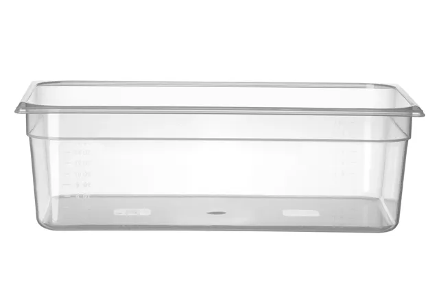 Pojemnik GN 1/1 z polipropylenu, Profi Line, GN 1/1, 18L, transparentny, 530x325x150mm HENDI 880012