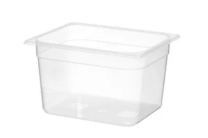 Pojemnik GN 1/2 z polipropylenu, Profi Line, GN 1/2, 11L, transparentny, 325x265x200mm HENDI 880104
