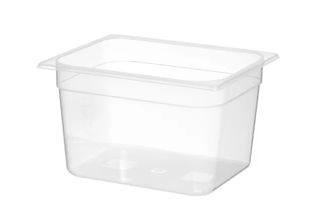 Pojemnik GN 1/2 z polipropylenu, Profi Line, GN 1/2, 11L, transparentny, 325x265x200mm HENDI 880104