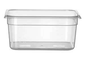 Pojemnik GN 1/2 z polipropylenu, Profi Line, GN 1/2, 8L, transparentny, 325x265x150mm HENDI 880111