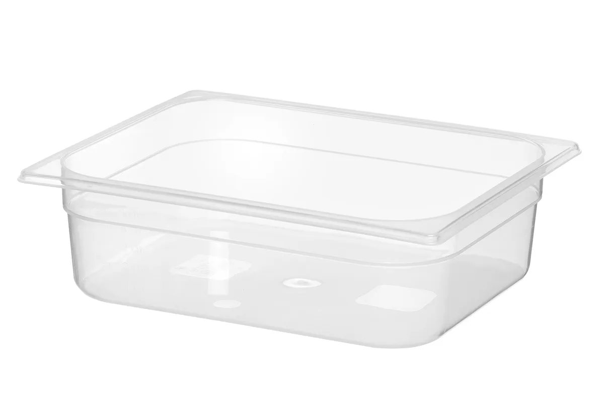 Pojemnik GN 1/2 z polipropylenu, Profi Line, GN 1/2, 5L, transparentny, 325x265x100mm HENDI 880128