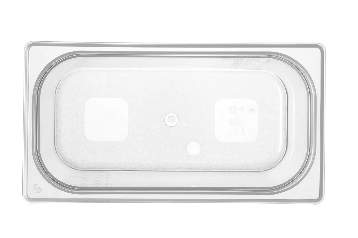 Pojemnik GN 1/3 z polipropylenu, Profi Line, GN 1/3, 6,5L, transparentny, 325x176x200mm HENDI 880203
