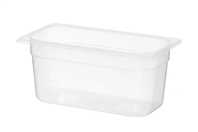 Pojemnik GN 1/3 z polipropylenu, Profi Line, GN 1/3, 5L, transparentny, 325x176x150mm HENDI 880210