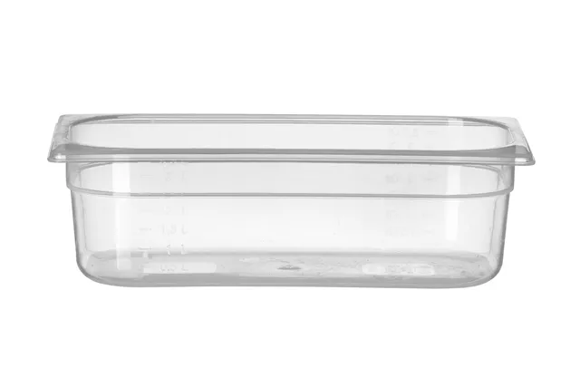 Pojemnik GN 1/3 z polipropylenu, Profi Line, GN 1/3, 3,5L, transparentny, 325x176x100mm HENDI 880227
