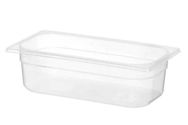 Pojemnik GN 1/3 z polipropylenu, Profi Line, GN 1/3, 3,5L, transparentny, 325x176x100mm HENDI 880227