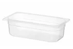 Pojemnik GN 1/3 z polipropylenu, Profi Line, GN 1/3, 3,5L, transparentny, 325x176x100mm HENDI 880227