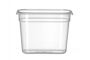 Pojemnik GN 1/4 z polipropylenu, Profi Line, GN 1/4, 4,5L, transparentny, 265x162x200mm HENDI 880302