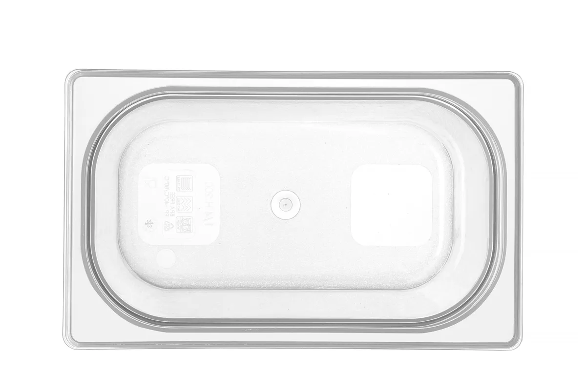 Pojemnik GN 1/4 z polipropylenu, Profi Line, GN 1/4, 4,5L, transparentny, 265x162x200mm HENDI 880302