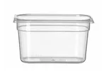 Pojemnik GN 1/4 z polipropylenu, Profi Line, GN 1/4, 3,5L, transparentny, 265x162x150mm HENDI 880319