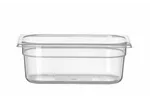 Pojemnik GN 1/4 z polipropylenu, Profi Line, GN 1/4, 2L, transparentny, 265x162x100mm HENDI 880326