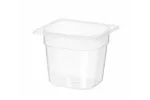 Pojemnik GN 1/6 z polipropylenu, Profi Line, GN 1/6, 2L, transparentny, 176x162x150mm HENDI 880418