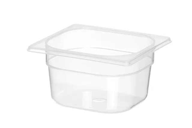 Pojemnik GN 1/6 z polipropylenu, Profi Line, GN 1/6, 1,5L, transparentny, 176x162x100mm HENDI 880425