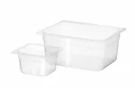 Pojemnik GN 1/6 z polipropylenu, Profi Line, GN 1/6, 1,5L, transparentny, 176x162x100mm HENDI 880425