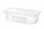 Pojemnik GN 1/3 HACCP, GN 1/3, 4L, transparentny, 325x176x100mm HENDI 880272