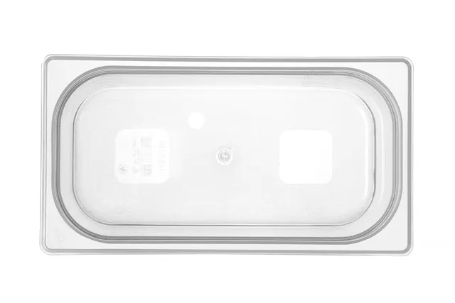 Pojemnik GN 1/3 HACCP, GN 1/3, 2,5L, transparentny, 325x176x65mm HENDI 880289