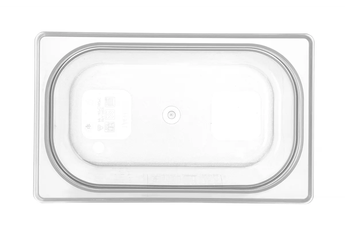 Pojemnik GN 1/4 HACCP, GN 1/4, 5,5L, transparentny, 265x162x200mm HENDI 880357