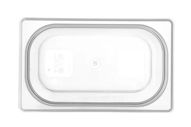 Pojemnik GN 1/4 HACCP, GN 1/4, 5,5L, transparentny, 265x162x200mm HENDI 880357