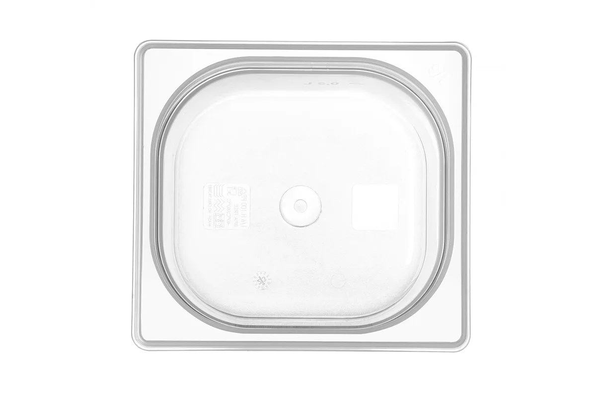 Pojemnik GN 1/6 HACCP, GN 1/6, 1L, transparentny, 176x162x65mm HENDI 880487