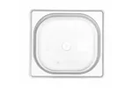 Pojemnik GN 1/6 HACCP, GN 1/6, 1L, transparentny, 176x162x65mm HENDI 880487