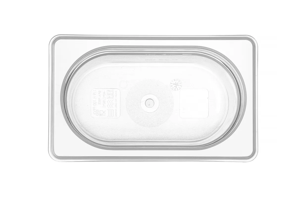 Pojemnik GN 1/9 HACCP, GN 1/9, 0,9L, transparentny, 176x108x100mm HENDI 880555
