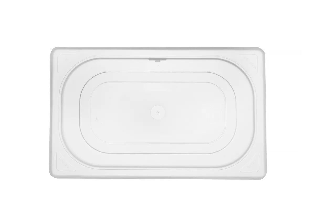 Pokrywka do pojemników GN, GN 1/4, transparentny, 265x162mm HENDI 880630