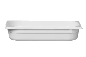 Pojemnik GN 1/3 z białego poliwęglanu, GN 1/3, 2,5L, biały, 325x176x65mm HENDI 862582