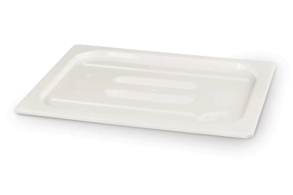 Pokrywka do pojemników GN z białego poliwęglanu, GN 1/1, biały, 530x325mm HENDI 862919